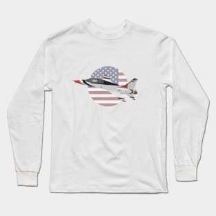 T-38 Talon Jet Trainer Airplane Long Sleeve T-Shirt